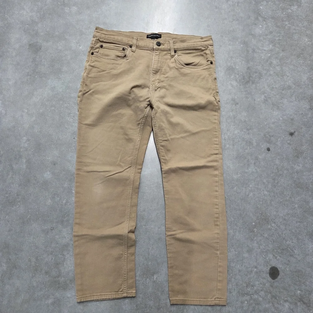 Banana Republic Men's Khaki Straight Jeans